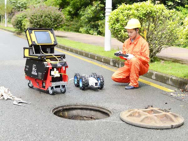 杨林尾镇管道机器人检测