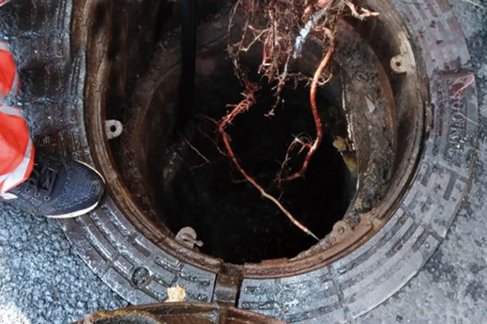 杨林尾镇管道预处理